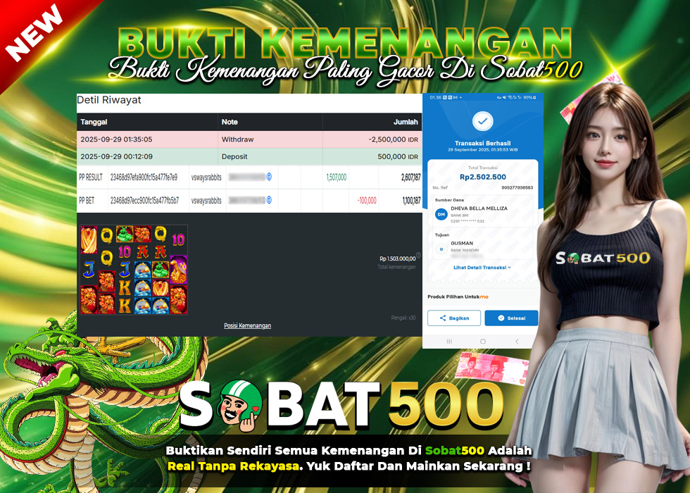BUKTI JACKPOT SLOT 5 RABBITS MEGAWAYS TERPERCAYA DI INDONESIA TGL 29-09-2025