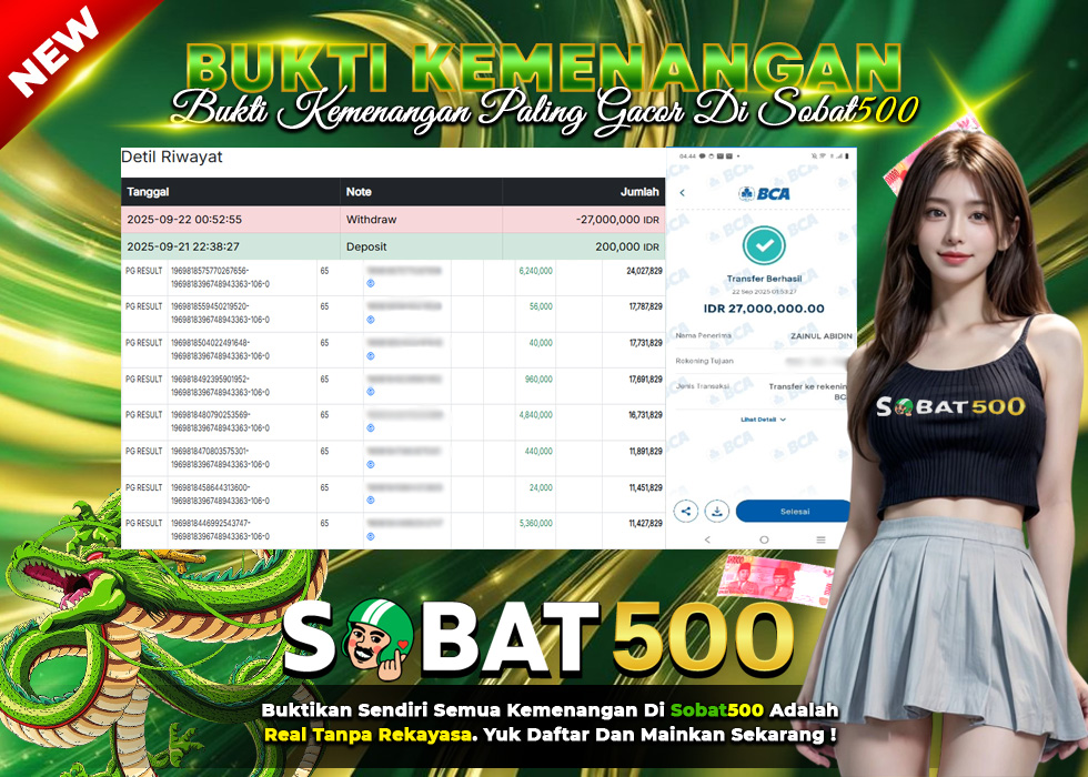 BUKTI JACKPOT SLOT MAHJONG WAYS TERPERCAYA DI INDONESIA TGL 22-09-2025