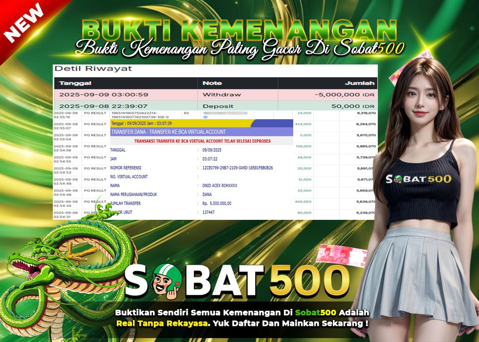 BUKTI JACKPOT SLOT MAHJONG WAYS TERPERCAYA DI INDONESIA TGL 09-09-2025