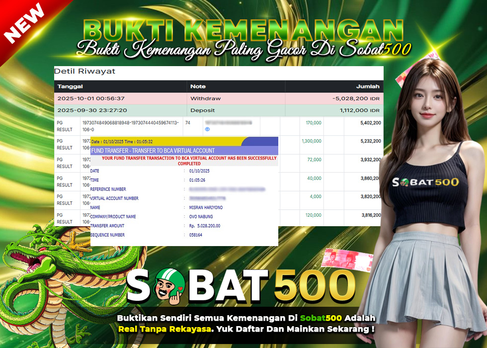 BUKTI JACKPOT SLOT MAHJONG WAYS 2 TERPERCAYA DI INDONESIA TGL 01-10-2025