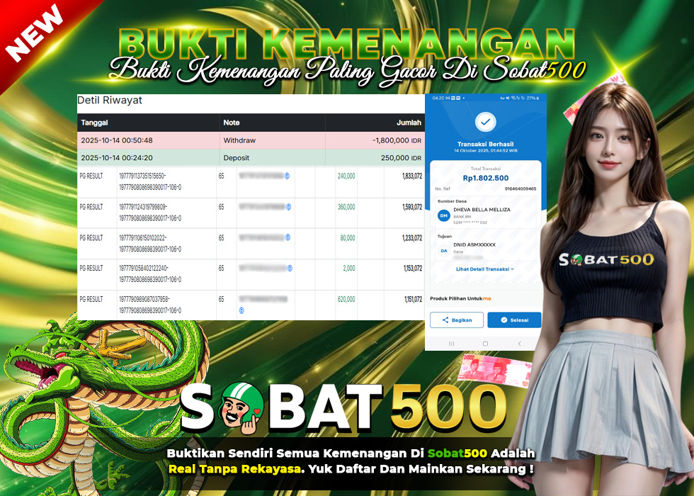 BUKTI JACKPOT SLOT MAHJONG WAYS TERPERCAYA DI INDONESIA TGL 14-10-2025