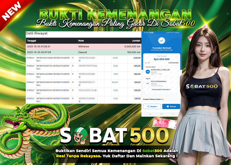 BUKTI JACKPOT SLOT MAHJONG WAYS 2 TERPERCAYA DI INDONESIA TGL 25-10-2025