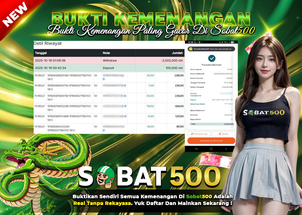 BUKTI JACKPOT SLOT WILD BANDITO TERPERCAYA DI INDONESIA TGL 19-10-2025