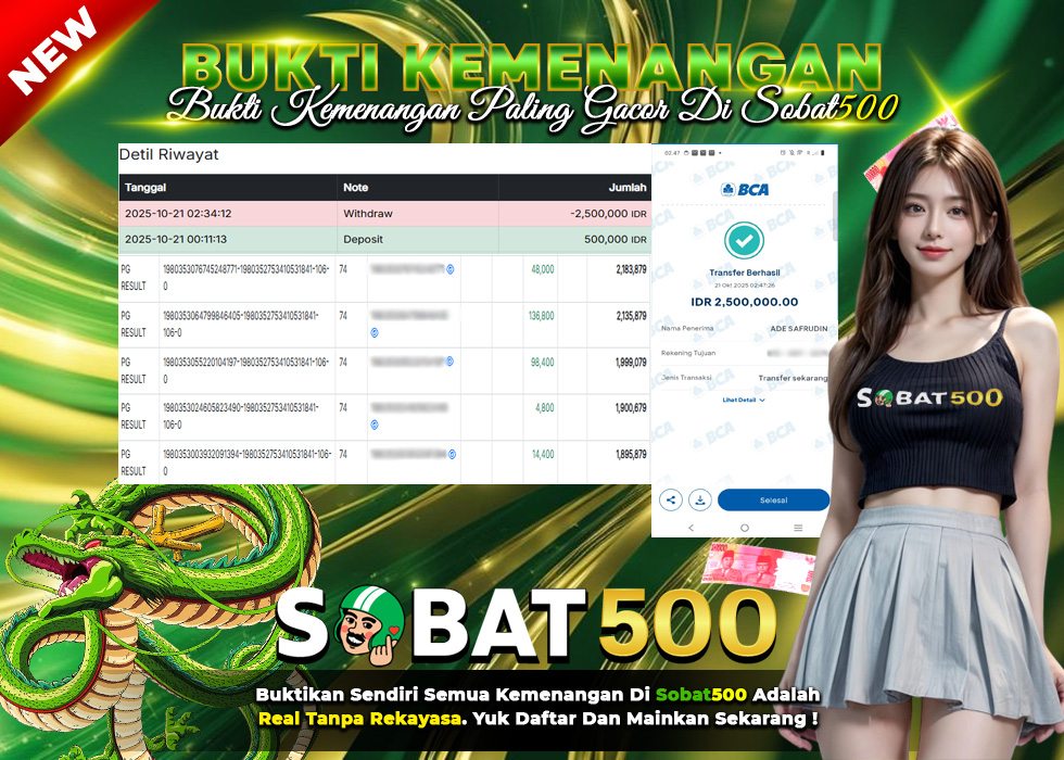 BUKTI JACKPOT SLOT MAHJONG WAYS TERPERCAYA DI INDONESIA TGL 21-10-2025