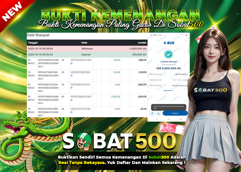 BUKTI JACKPOT SLOT MAHJONG WAYS TERPERCAYA DI INDONESIA TGL 15-10-2025