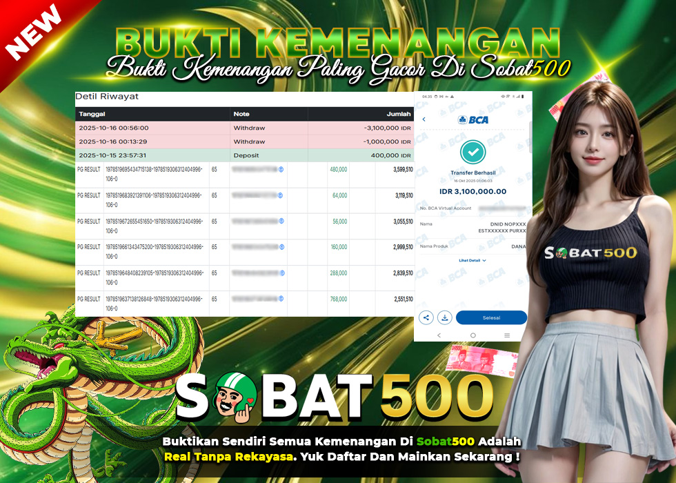 BUKTI JACKPOT SLOT MAHJONG WAYS TERPERCAYA DI INDONESIA TGL 16-10-2025
