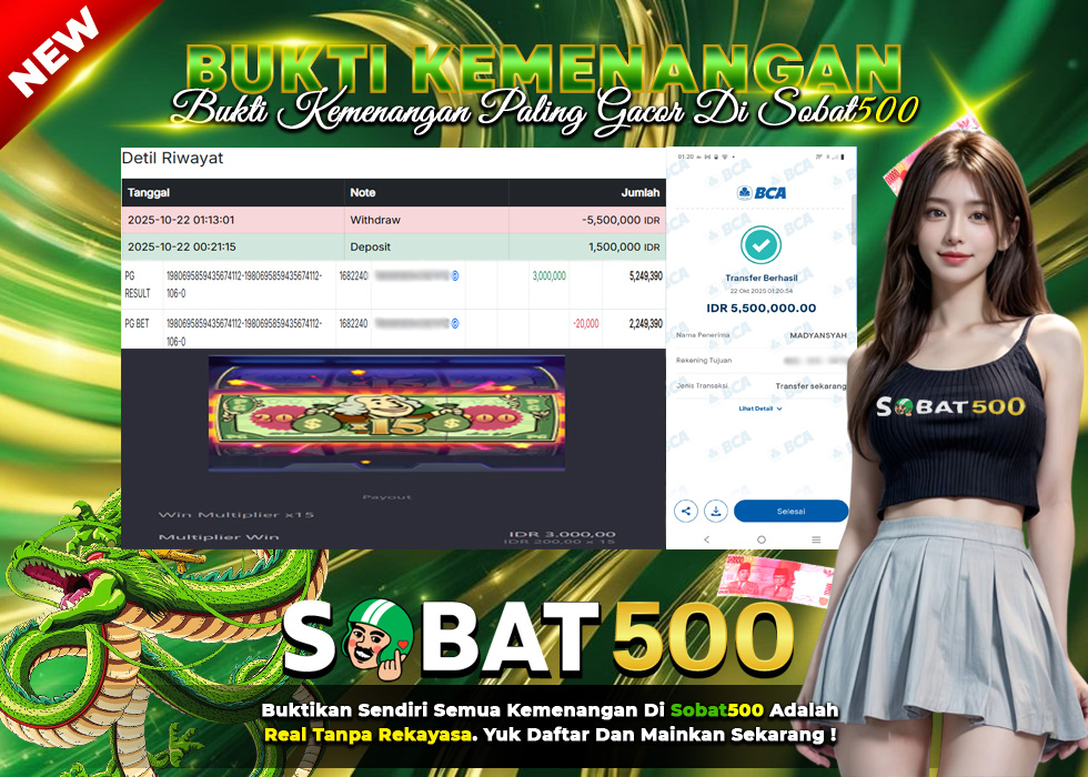 BUKTI JACKPOT SLOT CASH MANIA TERPERCAYA DI INDONESIA TGL 22-10-2025