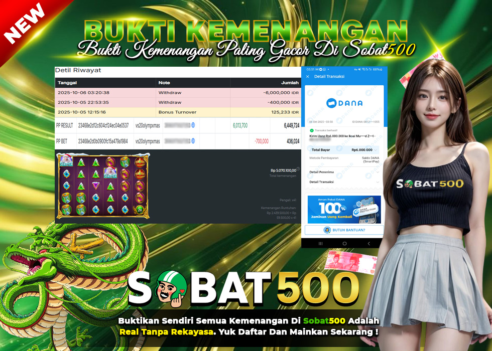 BUKTI JACKPOT SLOT GATES OF OLYMPUS XMAS 1000 TERPERCAYA DI INDONESIA TGL 06-10-2025