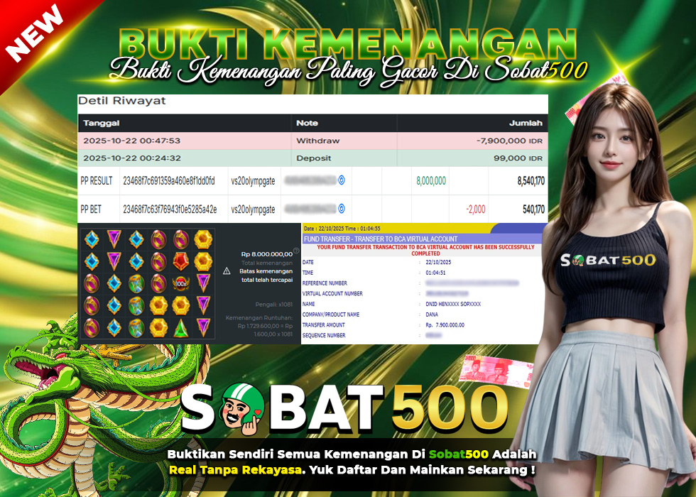 BUKTI JACKPOT SLOT GATES OF OLYMPUS TERPERCAYA DI INDONESIA TGL 22-10-2025