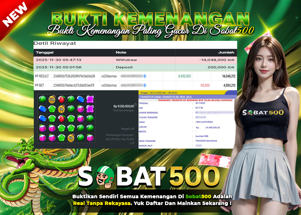 BUKTI JACKPOT SLOT SWEET BONANZA XMAS TERPERCAYA DI INDONESIA TGL 30-11-2025