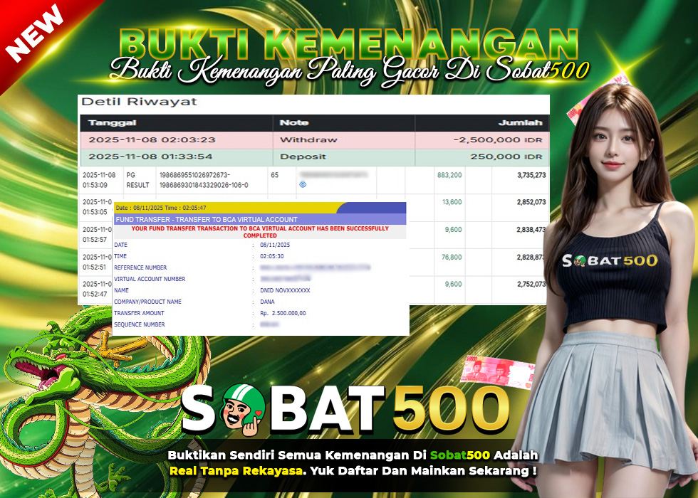 BUKTI JACKPOT SLOT MAHJONG WAYS TERPERCAYA DI INDONESIA TGL 08-11-2025