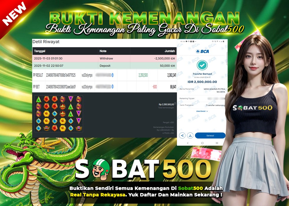 BUKTI JACKPOT SLOT GATES OF OLYMPUS 1000 TERPERCAYA DI INDONESIA TGL 03-11-2025