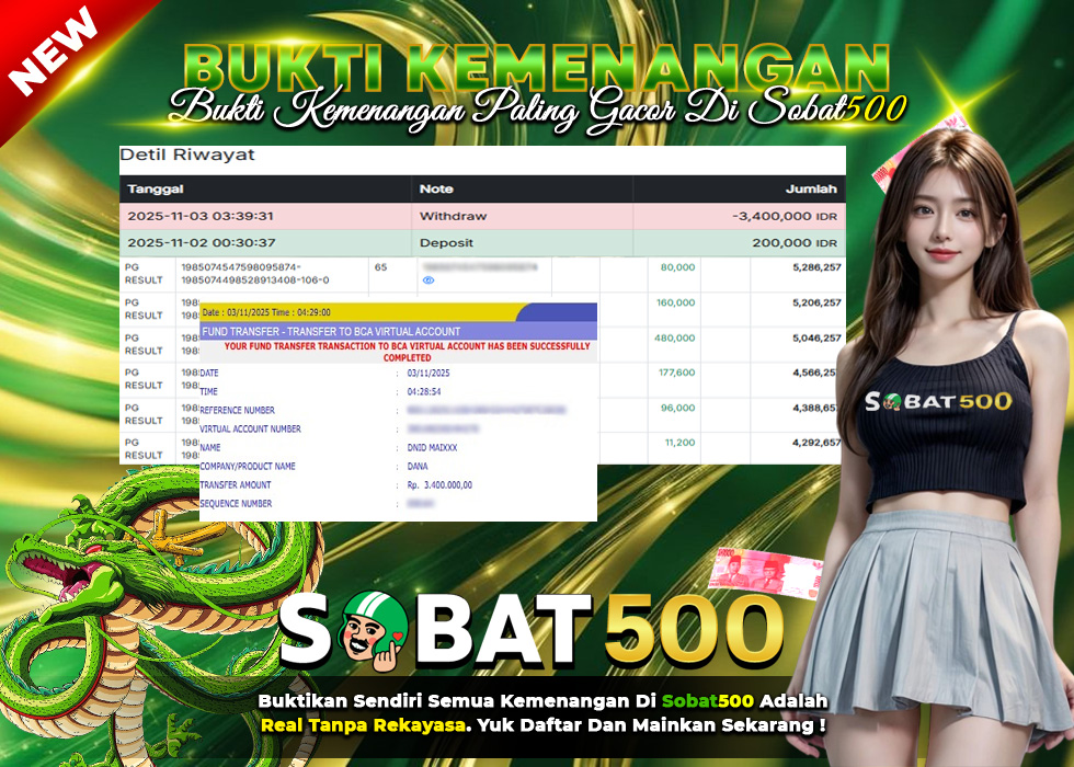 BUKTI JACKPOT SLOT MAHJONG WAYS TERPERCAYA DI INDONESIA TGL 03-11-2025