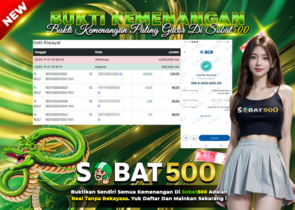 BUKTI JACKPOT SLOT WILD BOUNTY SHOWDOWN TERPERCAYA DI INDONESIA TGL 27-11-2025