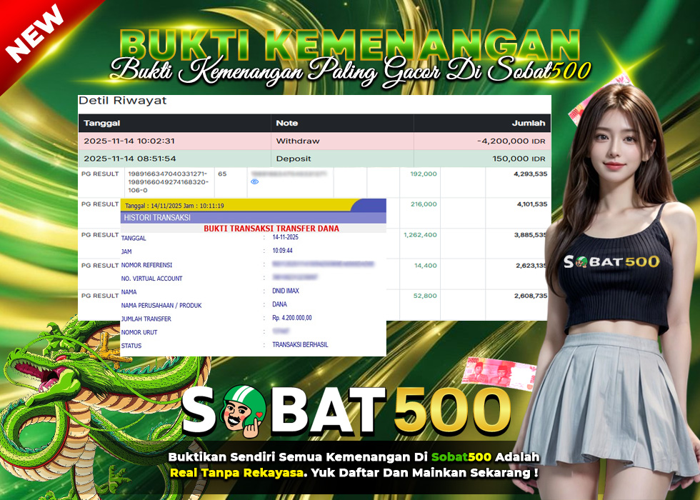 BUKTI JACKPOT SLOT MAHJONG WAYS TERPERCAYA DI INDONESIA TGL 14-11-2025