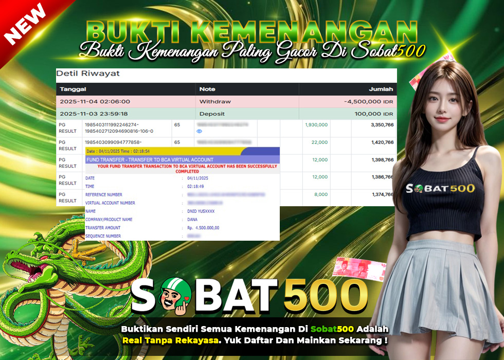 BUKTI JACKPOT SLOT MAHJONG WAYS TERPERCAYA DI INDONESIA TGL 04-11-2025