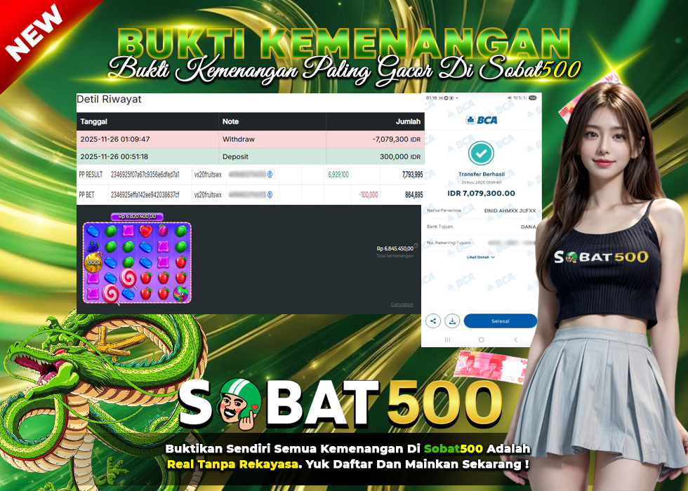 BUKTI JACKPOT SLOT SWEET BONANZA 1000 TERPERCAYA DI INDONESIA TGL 26-11-2025