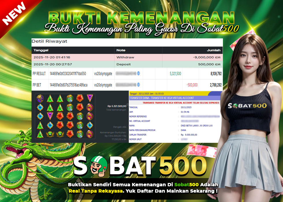 BUKTI JACKPOT SLOT GATES OF OLYMPUS 1000 TERPERCAYA DI INDONESIA TGL 20-11-2025