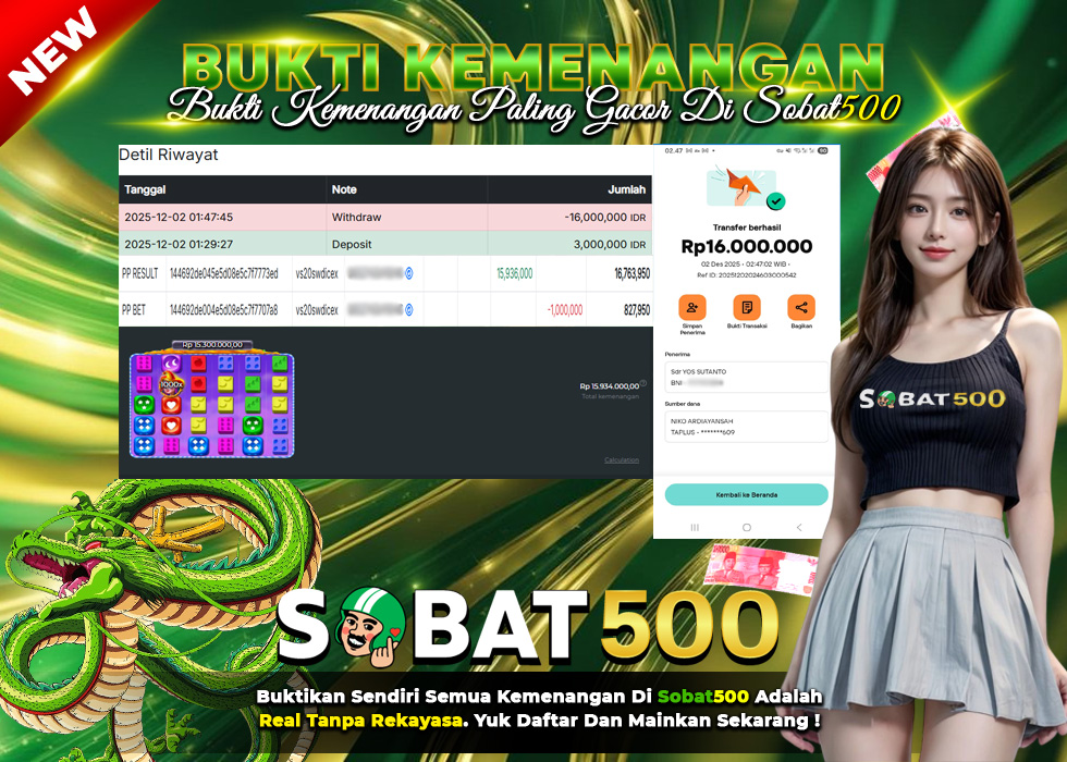 BUKTI JACKPOT SLOT SWEET BONANZA 1000 DICE TERPERCAYA DI INDONESIA TGL 02-12-2025