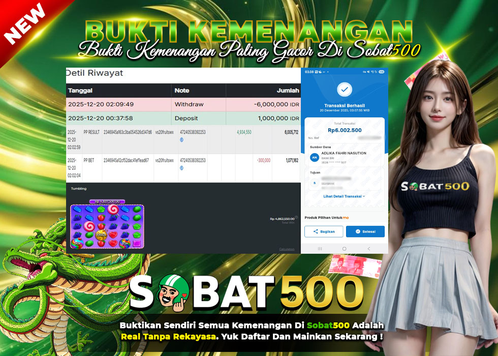 BUKTI JACKPOT SLOT SWEET BONANZA 1000 TERPERCAYA DI INDONESIA TGL 20-12-2025