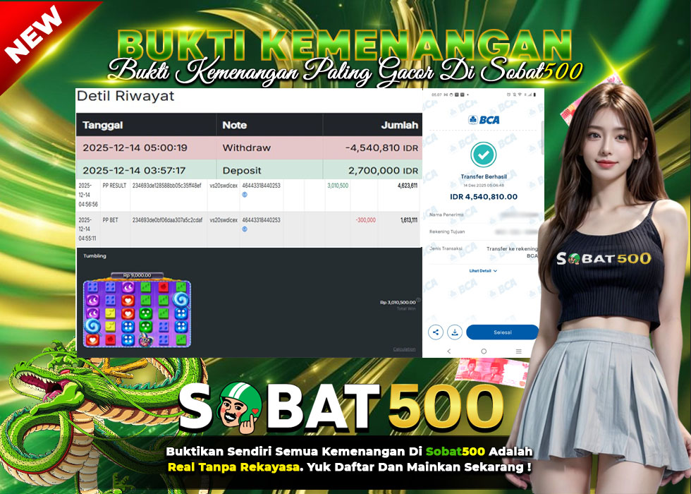BUKTI JACKPOT SLOT SWEET BONANZA DICE TERPERCAYA DI INDONESIA TGL 14-12-2025