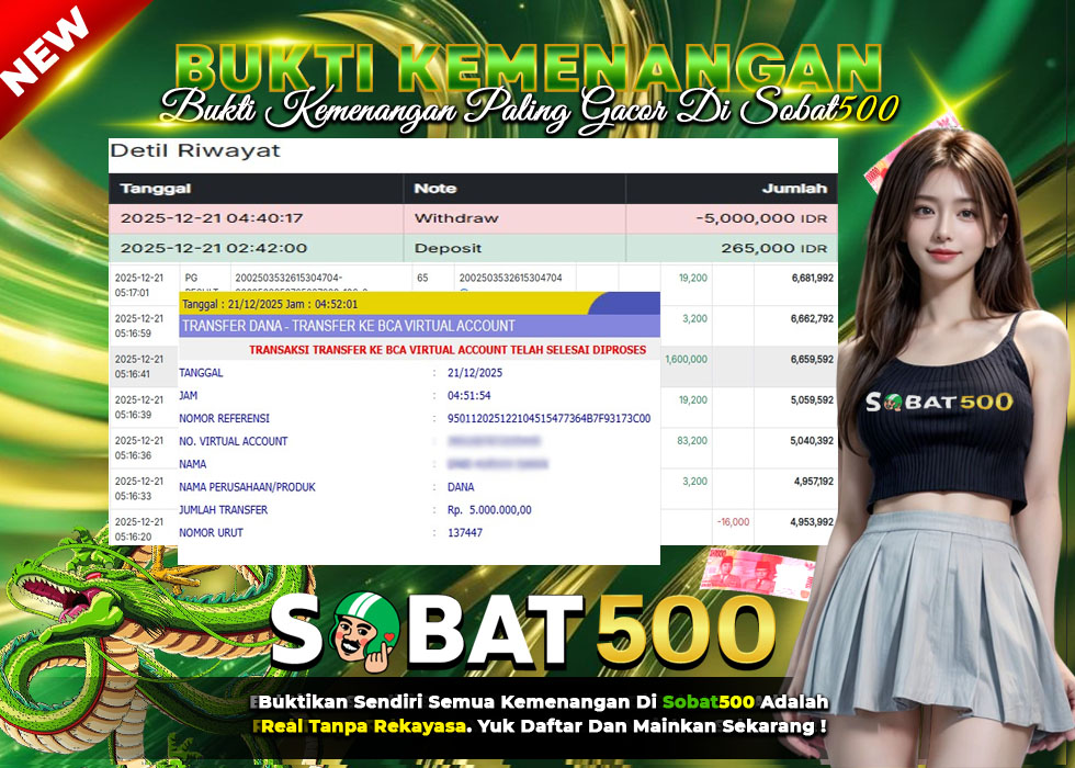 BUKTI JACKPOT SLOT MAHJONG WAYS TERPERCAYA DI INDONESIA TGL 21-12-2025