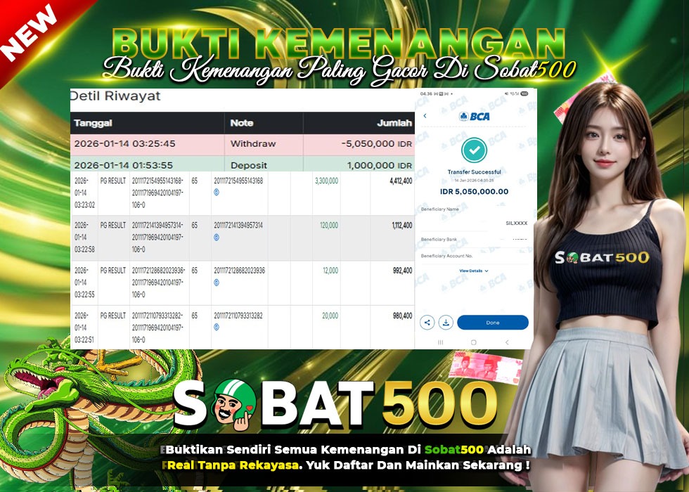 BUKTI JACKPOT SLOT MAHJONG WAYS TERPERCAYA DI INDONESIA TGL 14-01-2026