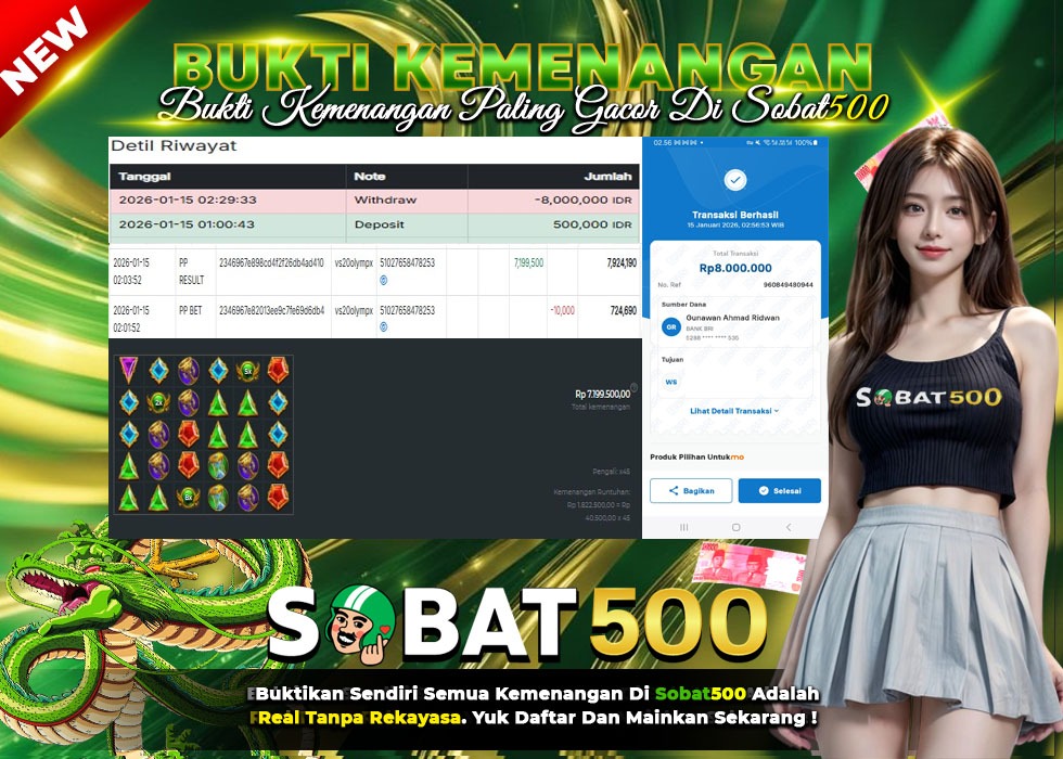 BUKTI JACKPOT SLOT GATES OF OLYMPUS 1000 SHOWDOWN TERPERCAYA DI INDONESIA TGL 15-01-2026