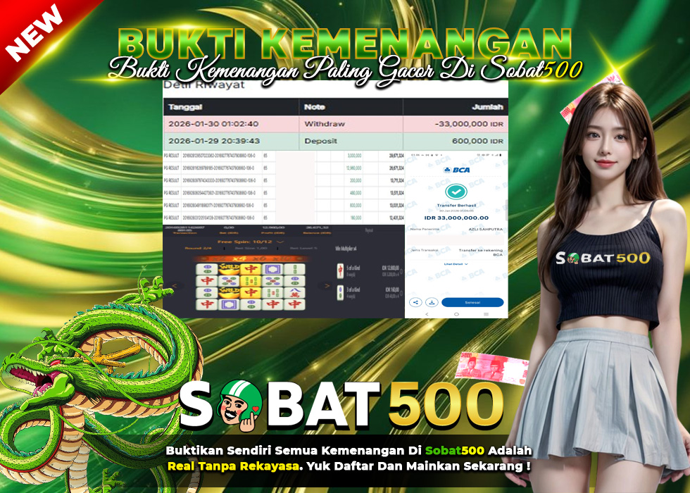 BUKTI JACKPOT SLOT MAHJONG WAYS TERPERCAYA DI INDONESIA TGL 30-01-2026