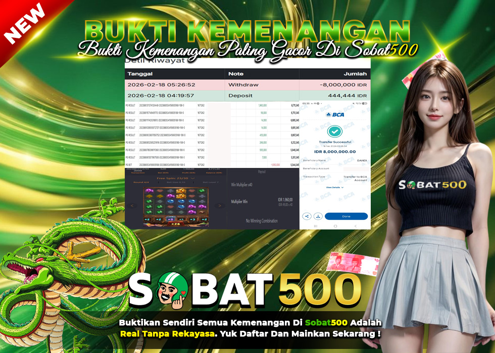 BUKTI JACKPOT SLOT GEMSTONES GOLD TERPERCAYA DI INDONESIA TGL 18-02-2026