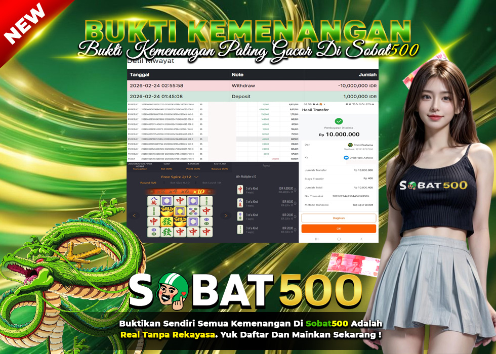 BUKTI JACKPOT SLOT MAHJONG WAYS TERPERCAYA DI INDONESIA TGL 24-02-2026