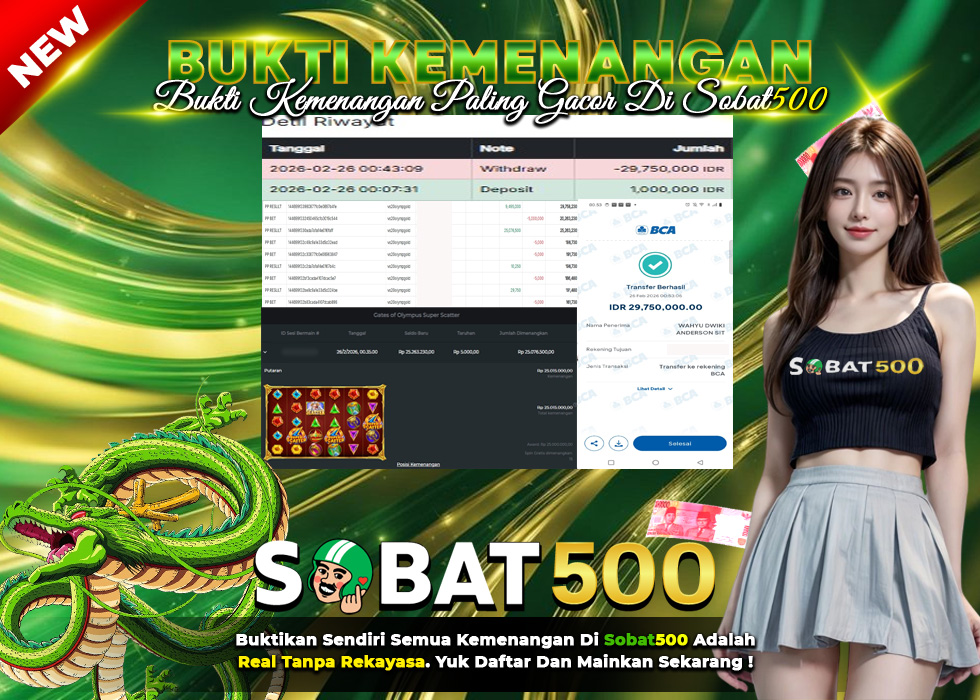 BUKTI JACKPOT SLOT GATES OF OLYMPUS SUPER SCATTER TERPERCAYA DI INDONESIA TGL 25-02-2026
