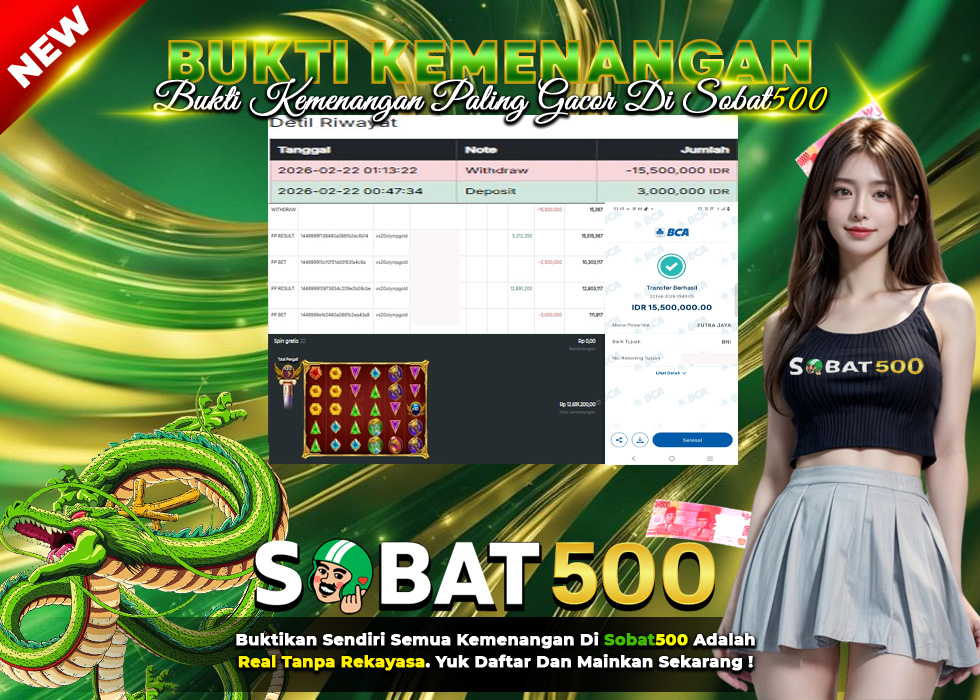 BUKTI JACKPOT SLOT GATES OF OLYMPUS SUPER SCATTER TERPERCAYA DI INDONESIA TGL 22-02-2026