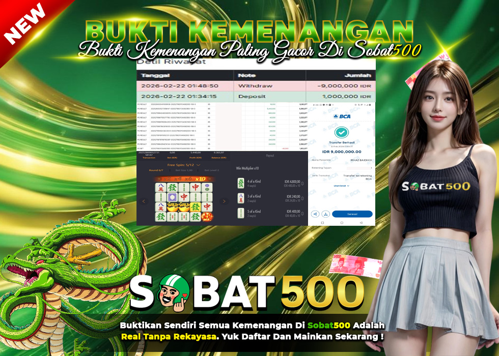 BUKTI JACKPOT SLOT MAHJONG WAYS TERPERCAYA DI INDONESIA TGL 22-02-2026