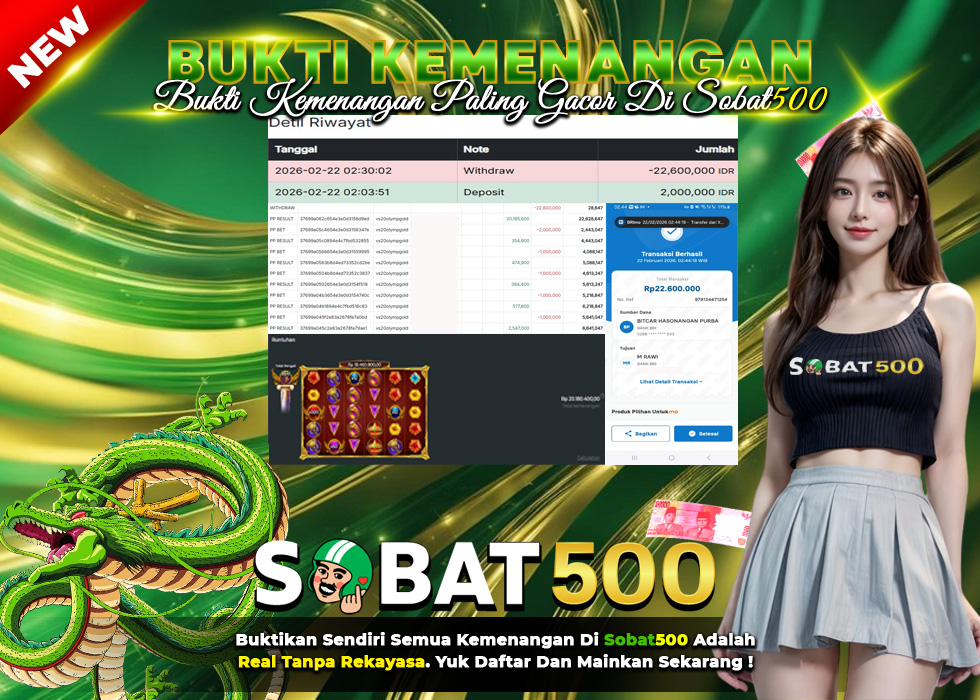 BUKTI JACKPOT SLOT GATES OF OLYMPUS SUPER SCATTER TERPERCAYA DI INDONESIA TGL 22-02-2026
