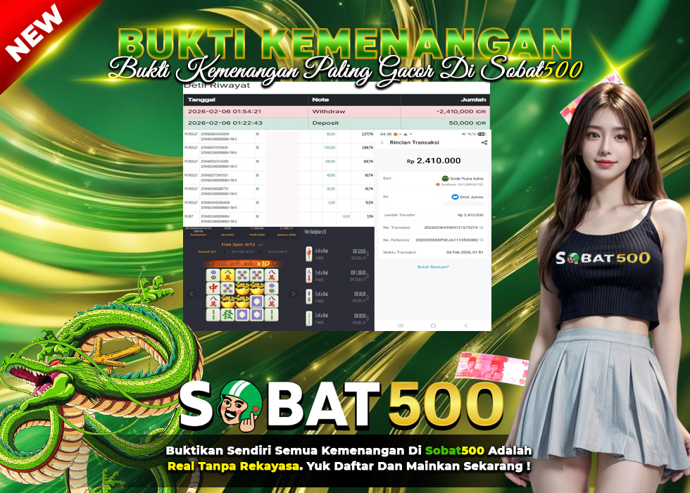 BUKTI JACKPOT SLOT MAHJONG WAYS TERPERCAYA DI INDONESIA TGL 06-02-2026