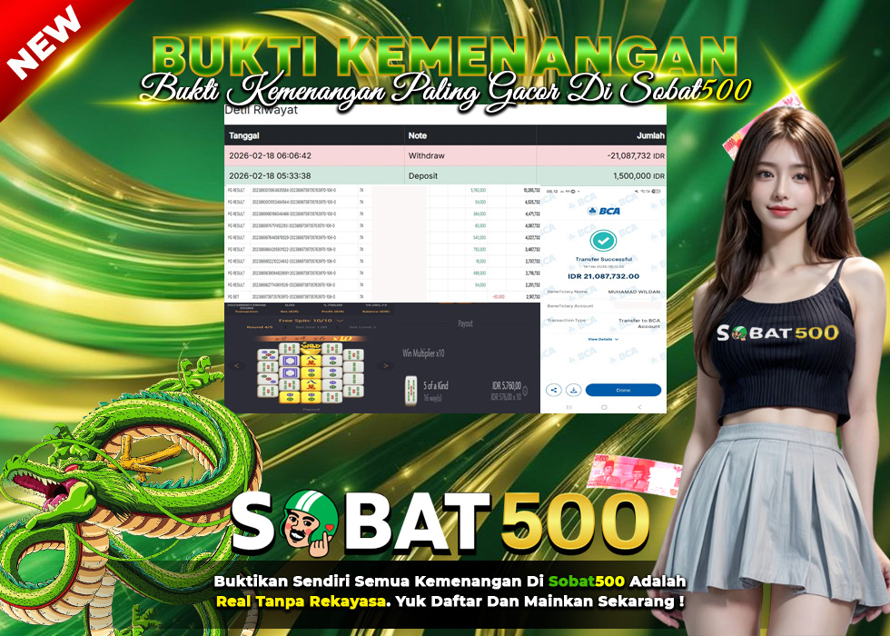 BUKTI JACKPOT SLOT MAHJONG WAYS TERPERCAYA DI INDONESIA TGL 18-02-2026