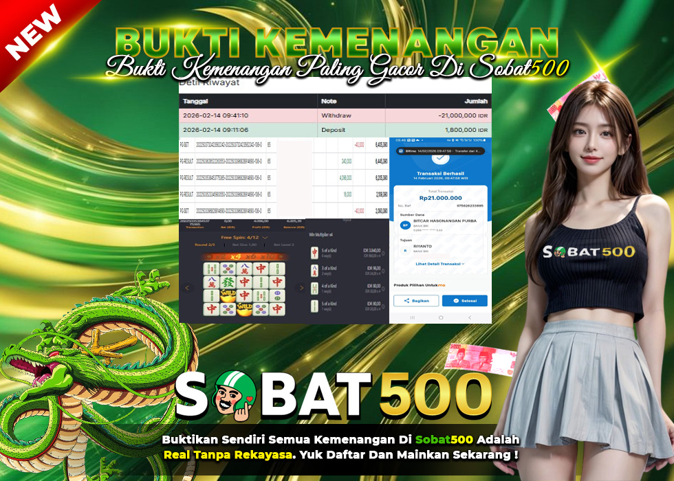 BUKTI JACKPOT SLOT MAHJONG WAYS TERPERCAYA DI INDONESIA TGL 14-02-2026