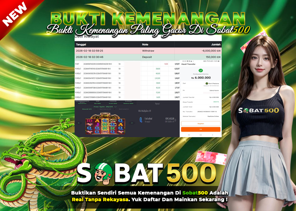 BUKTI JACKPOT SLOT WILD BANDITO TERPERCAYA DI INDONESIA TGL 18-02-2026