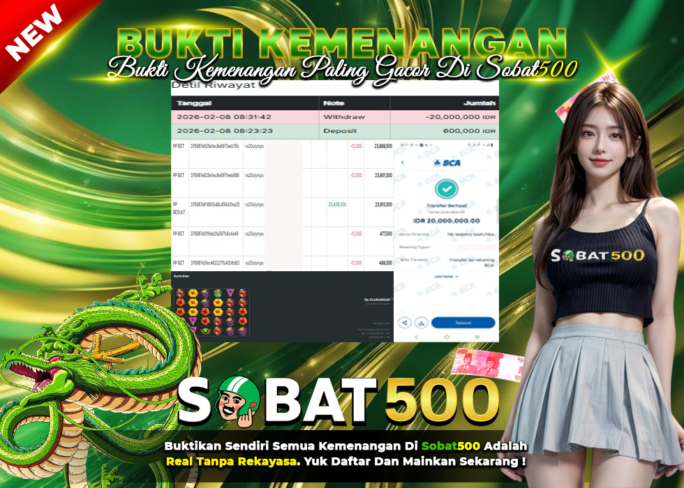 BUKTI JACKPOT SLOT GATES OF OLYMPUS SUPER SCATTER TERPERCAYA DI INDONESIA TGL 08-02-2026