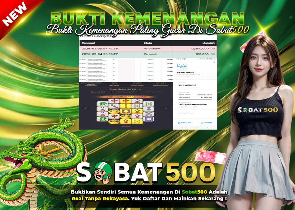 BUKTI JACKPOT SLOT MAHJONG WAYS TERPERCAYA DI INDONESIA TGL 05-02-2026