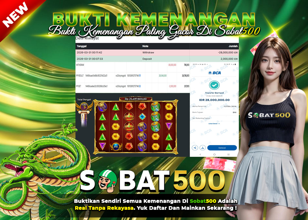 BUKTI JACKPOT SLOT GATES OF OLYMPUS SUPER SCATTER TERPERCAYA DI INDONESIA TGL 31-03-2026