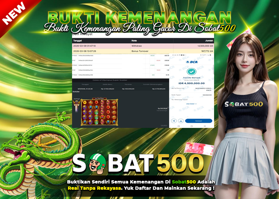 BUKTI JACKPOT SLOT GATES OF OLYMPUS 1000 TERPERCAYA DI INDONESIA TGL 09-03-2026