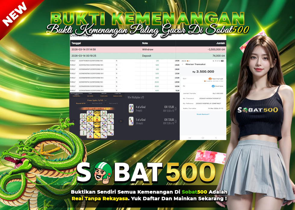 BUKTI JACKPOT SLOT MAHJONG WAYS TERPERCAYA DI INDONESIA TGL 14-03-2026