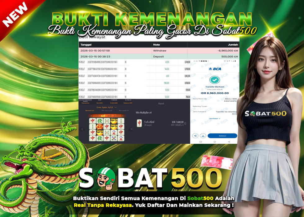 BUKTI JACKPOT SLOT MAHJONG WAYS TERPERCAYA DI INDONESIA TGL 15-03-2026
