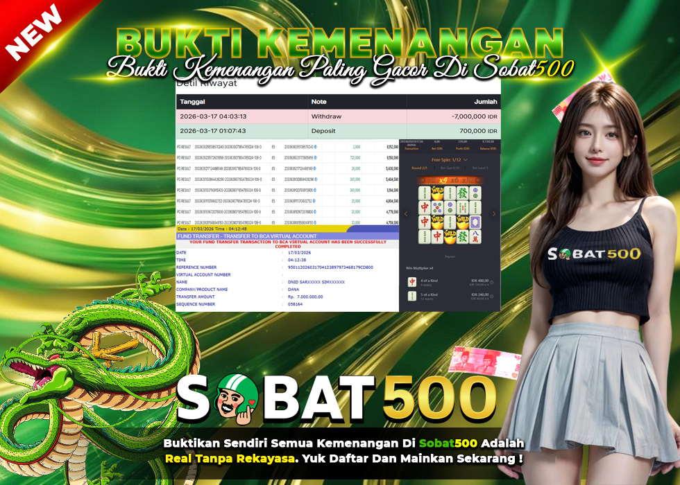 BUKTI JACKPOT SLOT MAHJONG WAYS TERPERCAYA DI INDONESIA TGL 17-03-2026
