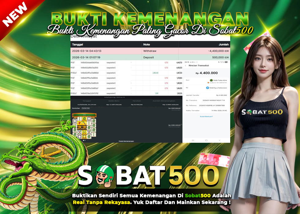 BUKTI JACKPOT SLOT MAHJONG WINS 2 TERPERCAYA DI INDONESIA TGL 14-03-2026