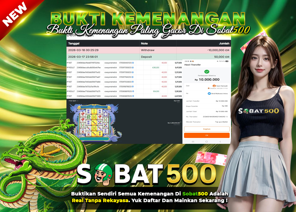 BUKTI JACKPOT SLOT MAHJONG WAYS TERPERCAYA DI INDONESIA TGL 18-03-2026