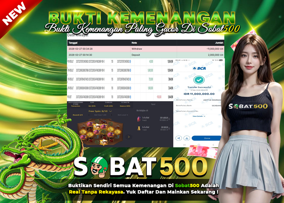 BUKTI JACKPOT SLOT WILD BOUNTY SHOWDOWN TERPERCAYA DI INDONESIA TGL 27-03-2026
