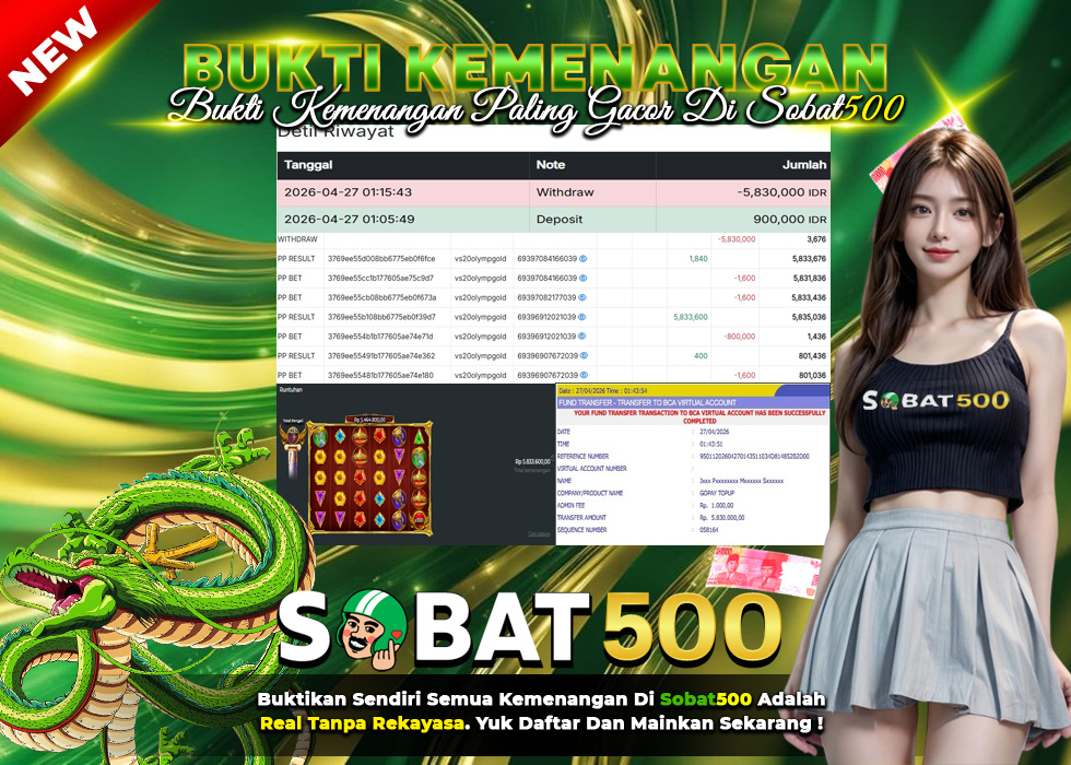 BUKTI JACKPOT SLOT GATES OF OLYMPUS SUPER SCATTER TERPERCAYA DI INDONESIA TGL 27 -04-2026